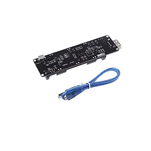 Scheda di espansione Treedix Battery Holder Shield compatibile con Arduino e Raspberry Pi (con cavo)
