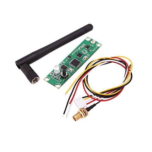 Treedix Cartes et Modules PCB de Contrôle Émetteur-Récepteur LED pour Lumières de Scène LED Sans Fil DMX512 2.4G avec Antenne