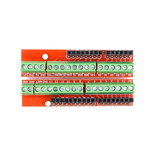 Treedix 1 Satz Screw Shield V2 Terminal Erweiterungsplatine Dual Board Projekte