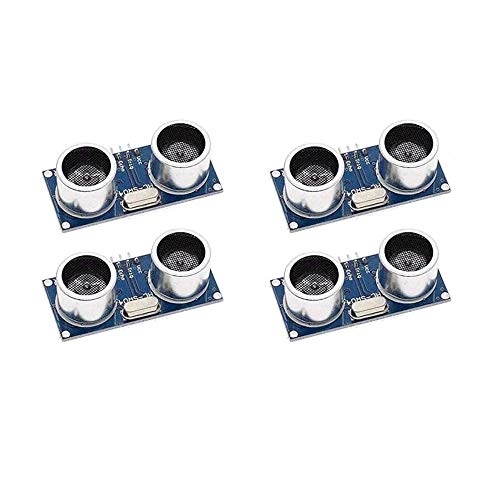 Treedix Capteur à ultrasons HC-SR04 Module de mesure de distance à ultrasons compatible avec Arduino UNO R3/51/STM32