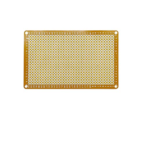 Treedix Placa de Pruebas Perforada Flexible Doble Cara Universal y Placa PCB de Prototipado para Soldadura DIY y Experimentos Electrónicos