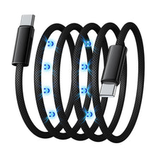 Treedix USB C to USB C Cable, Type C 240W Fast Charging Cable, 4.9ft 48V/5A Portable Magnetic Charging Cable Compatible with for iPhone 15/16 Pro Max Plus, iPad Pro, Samsung Galaxy,MacBook, iPad