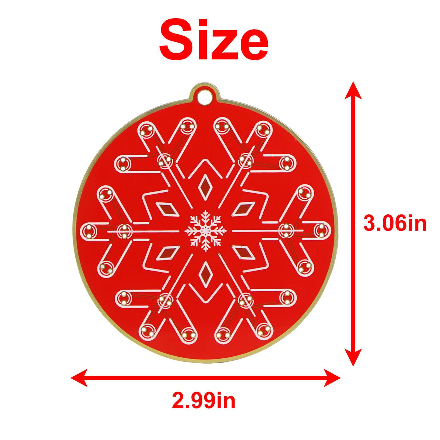 Treedix Weihnachts-Lötbausatz für Anfänger: DIY Blinkende LED-Baum- & Schneeflocken-Dekoration Lötbausatz, Lustiges Elektronikprojekt-Kit für Schul- und Heimunterricht