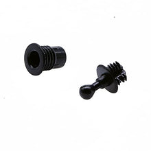 Treedix 12pair Speaker Grill Peg Kit Plastic Ball and Socket Type Grill Guides Pegs Cloth Buckle Screws Speaker Parts Accessories(14x14x11 mm)