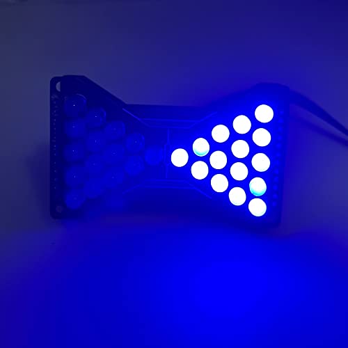Treedix Solder Practice Kit Electronic Hourglass Led DIY Kits Practice Board Blue Ray Assemble Soldering Practice Fun Project