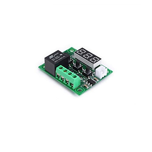 Treedix 2pz XH-W1209 Termostato a display digitale, controller di temperatura ad alta precisione, interruttore di controllo temperatura, scheda di controllo temperatura miniaturizzata con sonda impermeabile