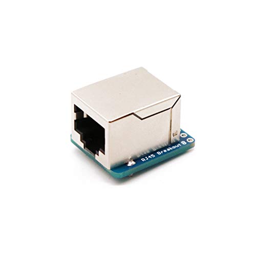 Treedix 10 pz/set Connettori RJ45 8P8C Ethernet di rete schermati, porta singola, presa femmina 8P 8C, 8 pin per PCB