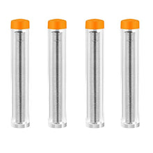 Treedix 4 Pack Rosin Core Solder Pocket Tube Solder Wire Tin Lead 0.8mm Net weight 0.43oz for Electronics, Circuit Boards