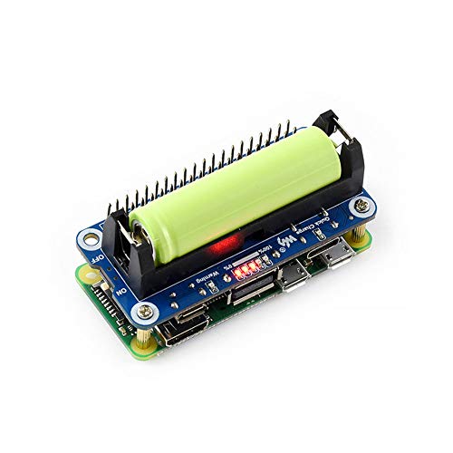 Scheda di espansione batteria al litio Treedix, modulo di alimentazione mobile 5V compatibile con Raspberry Pi 3B/3B+/4B/Zero W