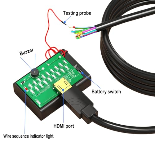 HDMI 3 in 1 HDMI修理キットには、HDMIはんだ付け不要アダプタ、HDMIオスアダプタコネクタ、HDMIケーブルテスターボード、HDMI延長ケーブルコネクタポートターミナルはんだ付け不要ブレイクアウトコネクタボードが含まれています