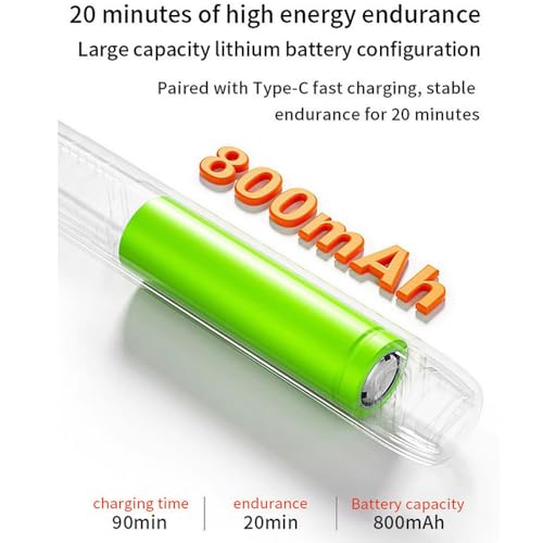 Treedix Mini Cordless Soldering Iron Kit Portable Soldering Iron 3 Temperature Adjustment Soldering Iron Tool Kit USB Rechargeable 8-10W for DIY Electronic Equipment Soldering Projects