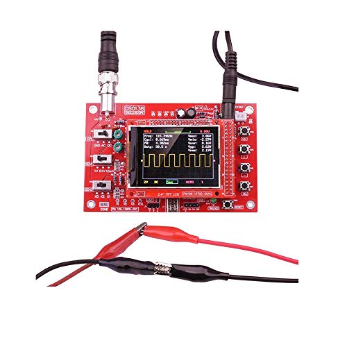 Kit Oscilloscopio Digitale Treedix, Oscilloscopio Open Source STM32, Display TFT da 2,4 pollici, Set per Apprendimento Elettronico, Già Assemblato