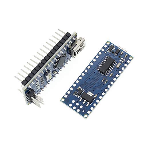 Treedix 2pz Modulo Microcontrollore ATmega328P Scheda Compatibile con Progetti Arduino Mini Nano V3.0
