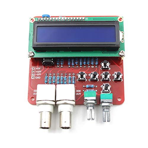 Treedix DDS - Kit fai-da-te modulo generatore di segnale, frequenza 1~65535Hz, valore di passo regolabile, onda sinusoidale, quadra e triangolare