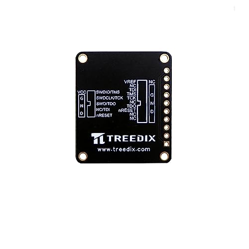 Treedix 2 piezas Placa Adaptadora de Cable JTAG (2x10 2.54mm) a SWD (2x5 1.27mm), Placa de Desconexión y Depuración JTAG