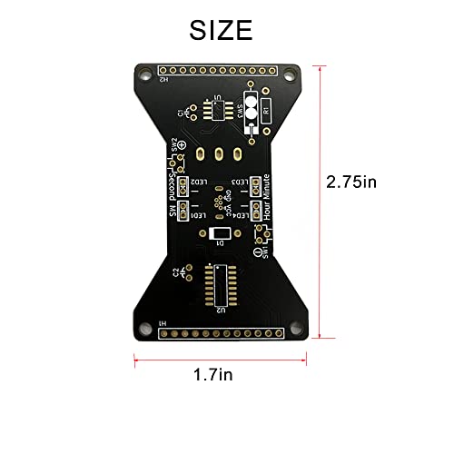 Treedix Solder Practice Kit Electronic Hourglass Led DIY Kits Practice Board Blue Ray Assemble Soldering Practice Fun Project
