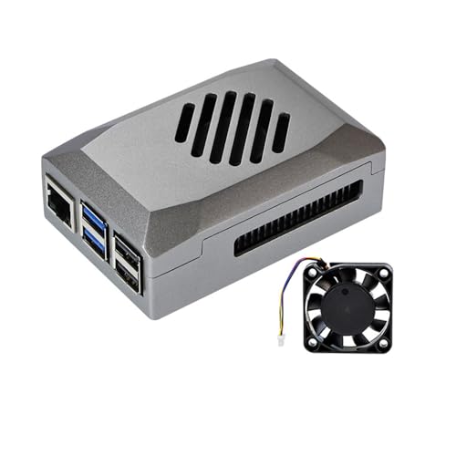 Funda protectora Treedix ABS para el ventilador de refrigeración con control de velocidad PWM de Raspberry Pi 5, compatible con Raspberry Pi
