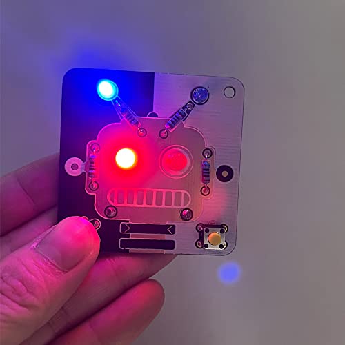 Treedix はんだ付け練習プロジェクト 2セット DIY 電子キット 回路基板 トレーニングボード バッテリー付き 初心者、学生、DIY愛好家向け