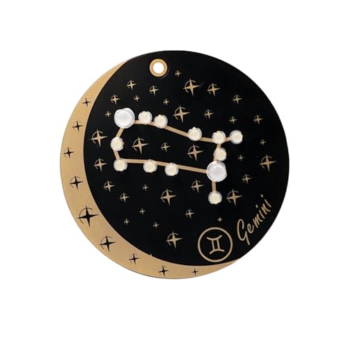 Treedix Kit de Práctica de Soldadura de Signos del Zodíaco y Proyecto de Electrónica DIY para Soldadura: Regalo Creativo que se Ilumina, Nueva Versión con Batería para Principiantes, Estudiantes y Aficionados al Bricolaje (Géminis)