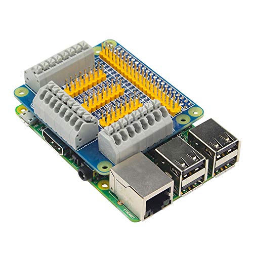Scheda di espansione GPIO Treedix compatibile con Raspberry PI 4B/3B+ Shield
