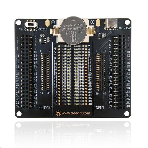 Treedix JTAG Cable Tester Board, IDC Flat Ribbon Cable Tester 20 LED Indicators Accurately Detect Short and Open Circuits, Tester Checker for 2×20pin 2.54mm/1.27mm JTAG Cable