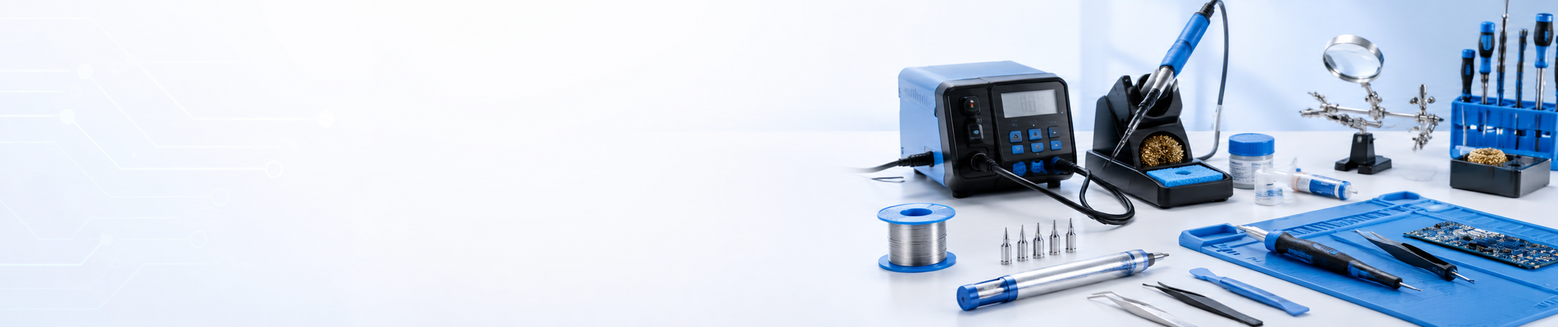 Soldering and workbench tools