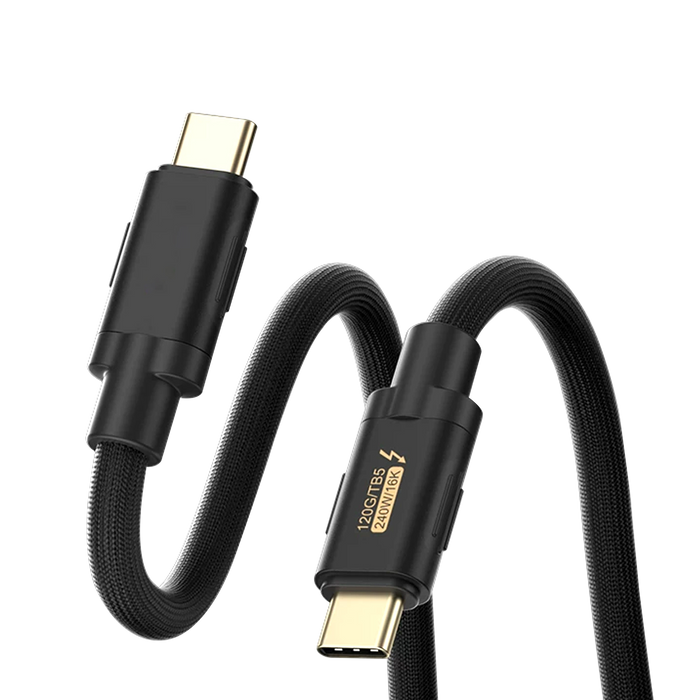 Thunderbolt 5 Cable 120Gbps 16K 240W USB-C