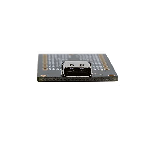 Treedix USB Type C Female 24 pin Full pins Output Breakout Board Test Socket with Male Connector