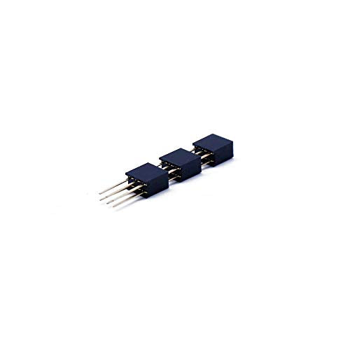 Treedix 3 Sets of Stacking Headers Pins Kit Stackable Female Headers Compatible with Arduino UNO R3(15pcs in Total)