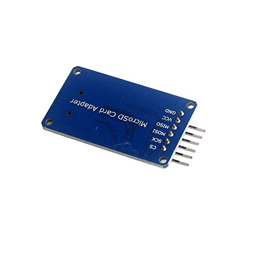 Treedix 10pcs Module Mini TF Card Read and Write Micro SD Card SPI Interface Compatible with Arduino