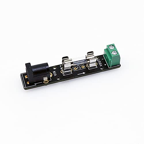 Treedix Glass Ferrule Type Fuse Breakout Board Kits with Printed Circuit Board for Protecting the Circuit Saved from Molten Destruction