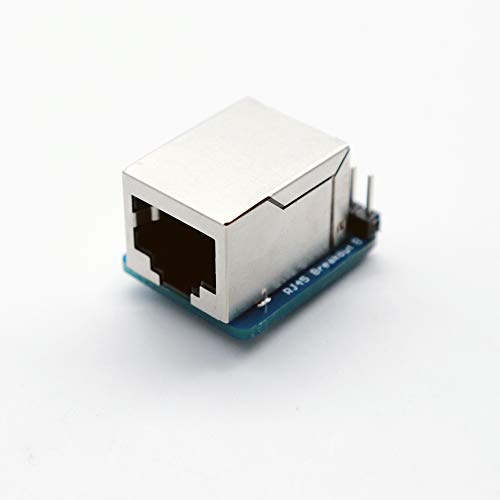 Treedix  RJ45 RJ11  8-pin Connector (8P8C) and Breakout Board Kit Compatible with Ethernet DMX-512 RS-485 RS-422 RS-232 (Unassambled)