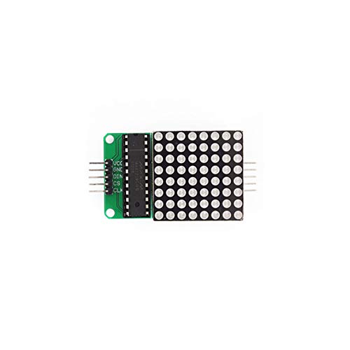 Treedix MAX7219 Dot Matrix Module 4 in 1 Display Compatible with Arduino Microcontroller with 5Pin Line