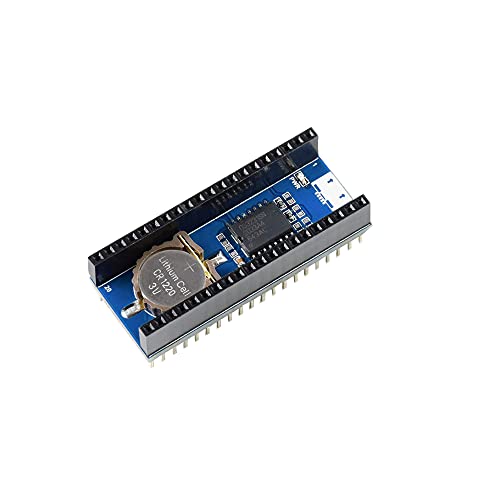 Treedix 10pcs CR1220 Horizontal Coin Button Battery Holder Brown Container Case RTC Real-time Clock Power Supply Battery Holder Compatible with Raspberry Pi Pico RTC Expansion Board