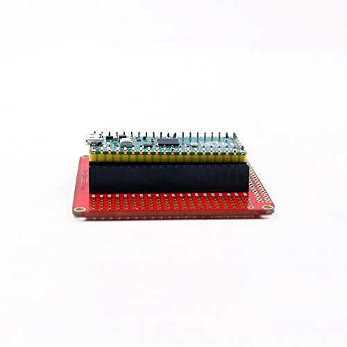 Treedix Compatible with Raspberry PI PICO Expansion Board PCB Shield Board Gold Plated Finish with Pin Header