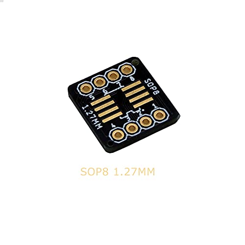 Treedix SSOP 0.65MM/SOP 1.27MM to DIP Adapter PCB Proto Board SMD to DIP Adapter SMD Converter Breakout Board