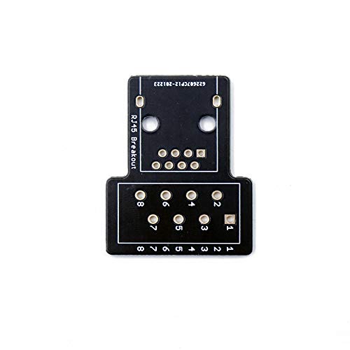 Treedix 2Pcs RJ45 8-pin Connector and Breakout Board Module Kit Replacement for Ethernet RS-422 RS-232 (Unassembled)