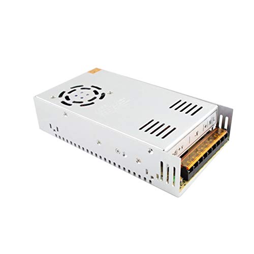 Treedix 12V 30A 360W Switching Power Supply TransCompatible withmer Adapter Converter AC110V/220V to DC Compatible with WS2812B WS2811 WS2801 APA102 LED Strip Pixel Light, CCTV (12V 360W)