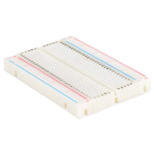 Treedix Breadboad Solderless Prototype PCB Board Kit MB-102 Breadboard Kit 830 Point Solderless Prototype Board kit Compatible with Arduino Beginner Arduino Starter