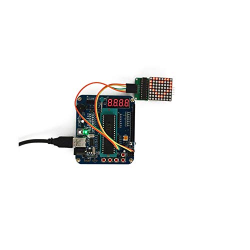 Treedix MAX7219 Dot Matrix Module 4 in 1 Display Compatible with Arduino Microcontroller with 5Pin Line