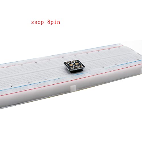Treedix SSOP 0.65MM/SOP 1.27MM to DIP Adapter PCB Proto Board SMD to DIP Adapter SMD Converter Breakout Board