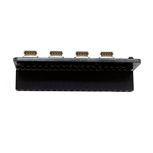 Treedix 2pcs 2x20 GPIO Header Connection Ports PI Hat GPIO Breakout Board GPIO Connector Compatible with Raspberry pi for JST 1mm 4 Channel Easily Read Multiple Sensors with The Same I2C Address
