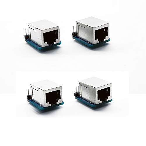 Treedix  RJ45 RJ11  8-pin Connector (8P8C) and Breakout Board Kit Compatible with Ethernet DMX-512 RS-485 RS-422 RS-232 (Unassambled)