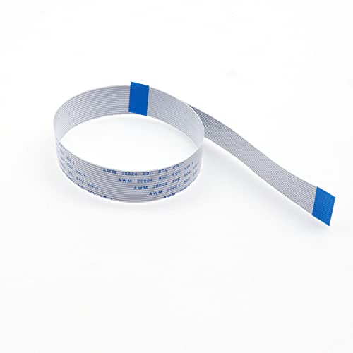 Treedix 7.87inch Flexible Ribbon Cable Camera Cable for Raspberry Pi 3/3B+/4B FFC FPC Ribbon 15 pin Extension Cord Flexible Flat Wire Cable Connection for LCD,DVD Player,Recorder,Printer