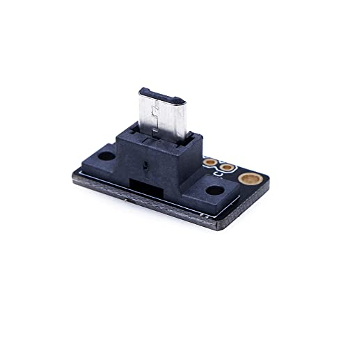 Treedix USB MicroB Plug Breakout Board Type B 5pin Male Connector Adapter Module for Arduino