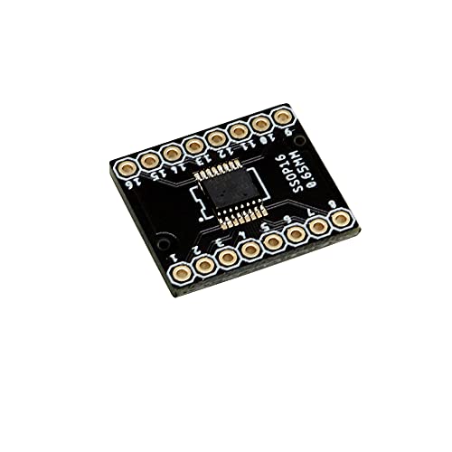 Treedix SSOP 0.65MM/SOP 1.27MM to DIP Adapter PCB Proto Board SMD to DIP Adapter SMD Converter Breakout Board