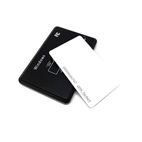 Treedix 100 Stück ID-Karten, Proximity-Unterstützung, ID-Smartcard, 125 kHz, 0,8 mm dick, Zugangskontrollsystem, Schlüsselkarte, Mitgliedskarte