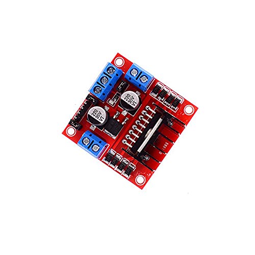 Treedix 2pcs L298N Motor Driver Board Module DC Stepper Motor Robot Smart Car Replacement for Arduino Smart Car Power UNO MEGA R3 Mega2560