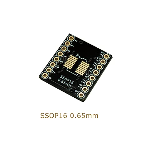 Treedix SSOP 0.65MM/SOP 1.27MM to DIP Adapter PCB Proto Board SMD to DIP Adapter SMD Converter Breakout Board