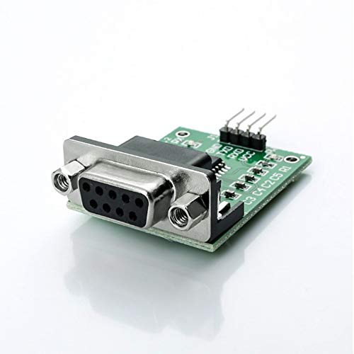 Treedix 2PCS SP3232 Root Module Connector Chip RS232 to TTL Small Board Serial Port Module Flashing Small Board Converter with Transceiver Indicator